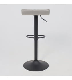 Стул барный SLIM, серый велюр 8167-54/черный