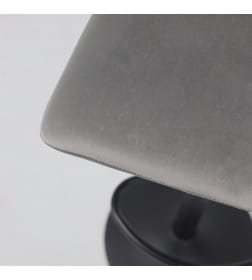 Стул барный SLIM, серый велюр 8167-54/черный