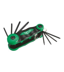 Набор ключей Torx T6-T25 (8 шт.) TOPTUL AIFB0802