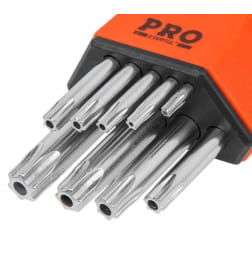 Набор ключей Torx T10-T50 коротких (9 шт.) PRO STARTUL PRO-87209