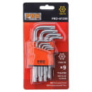 Набор ключей Torx T10-T50 коротких (9 шт.) PRO STARTUL PRO-87209 (PRO-87209) 