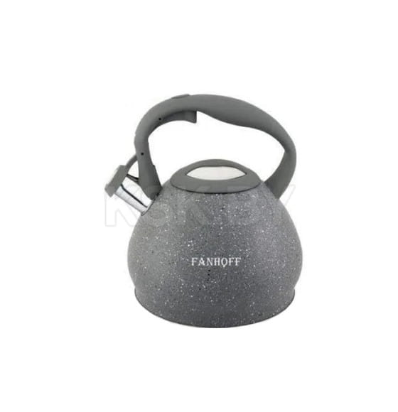 Чайник Fanhoff 2,7 л, 19 см FH-69674 2 цвета нержавеющая сталь (90377) 