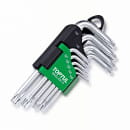 Набор ключей Torx T10-Т50 коротких (9 шт.) TOPTUL GAAL0913 (GAAL0913) 