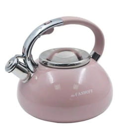 Чайник Fanhoff 3,0 л, 19 см FH-69691 Pink нержавеющая сталь