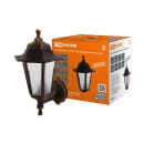 Светильник садово-парковый настенный НБУ 06-60-001 шестигранный, пластик, рассеиватель пластик, бронза TDM SQ0330-0771 (SQ0330-0771) 