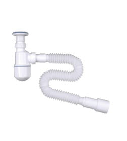 Сифон для биде, выпуск 64 мм, с гибкой трубой 1 1/4"- 40/50 мм AV Engineering AVE129745