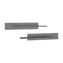 Комплект полок POINT (Серый Графит) НК-мебель 71775211 (71775211) 