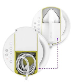 Отпариватель Kitfort KT-9110-2 (бело-салатовый)