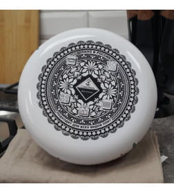 Чайник СтальЭмаль "Амариллис" (3,0л) 4с209я белоснежный со свистком