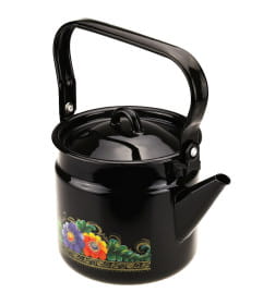 Чайник СтальЭмаль "Вологда" (2,0л) 1с25с черный