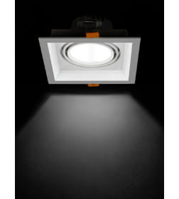 Светильник встраиваемый карданный "Фокус-1" LED CSL-01-1x11-NW 11 Вт, 35°, 4000 К, 80 Ra, IP20, TDM SQ0369-0413