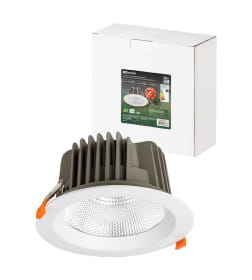 Светильник встраиваемый "Даунлайт" LED DCL-01-040 40 Вт, 4000 К, 80 Ra, IP20, прозрачный рассеиватель TDM SQ0369-0407