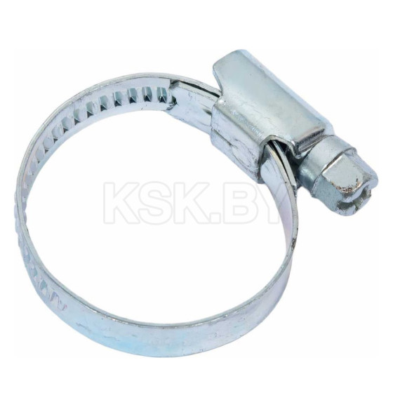 Хомут червячный 20-32 мм, цинк, DIN 3017 (50 шт в пакете) STARFIX (SM-77900-50) 