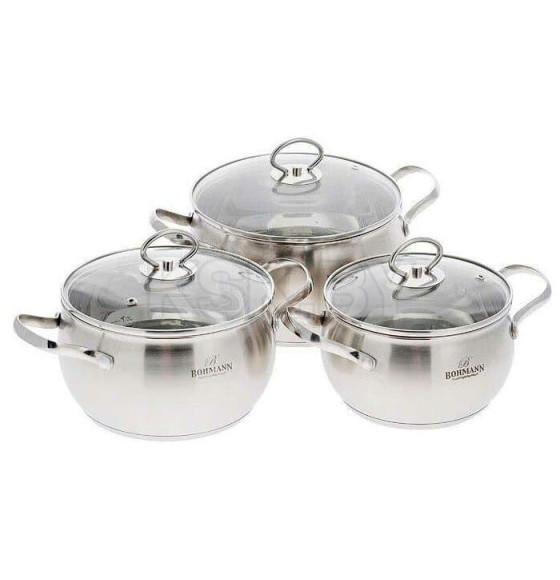 Набор посуды Bohmann BH-0601 (6пр.) (22417) 