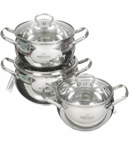 Набор посуды Bohmann BH-0601 (6пр.)