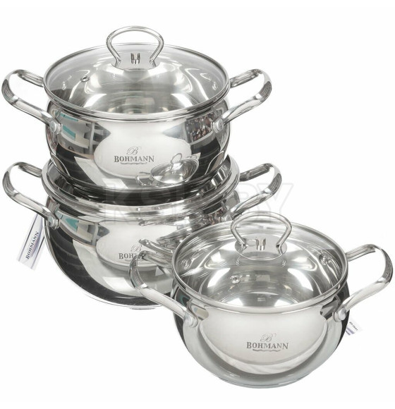 Набор посуды Bohmann BH-0601 (6пр.) (22417) 