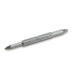 Бита двухсторонняя PZ1/PZ2х75 мм TOPTUL FKBA0102