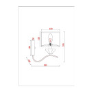 Бра Arte Lamp ALHENA A4091AP-1CC (A4091AP-1CC) 