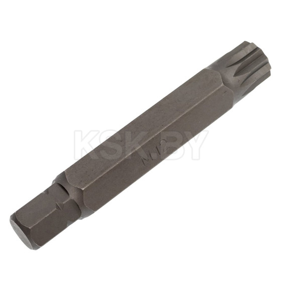 Бита SPLINE M12х75 мм TOPTUL FSFB1212 (FSFB1212) 