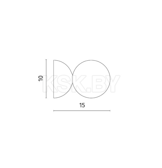 Бра Divinare MILANO 5407/49 AP-1 (5407/49 AP-1) 