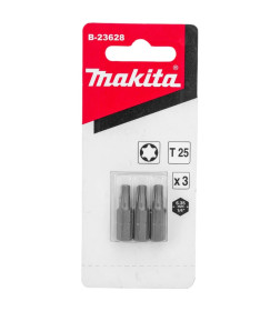 Бита TORX T25х25 мм C-form (3 шт.) Makita B-23628