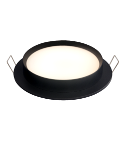 Светильник встраиваемый GX53, круг черный (21261) IP20 Nova Tru energy