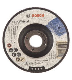 Круг обдирочный по металлу 125х6x22.2 мм BOSCH 2608600223