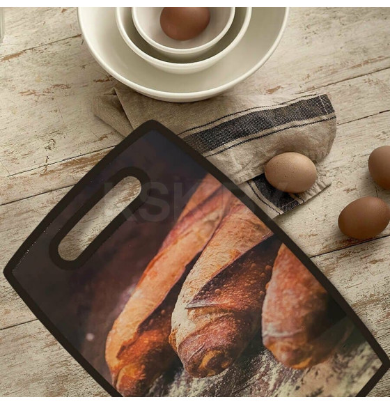 Разделочная доска 20x30x1,2 см MR-1686 пластиковая (MR-1686) 