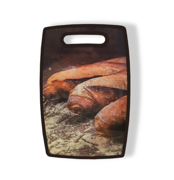 Разделочная доска 23x37x1,2 см MR-1686-L пластиковая (MR-1686-L) 