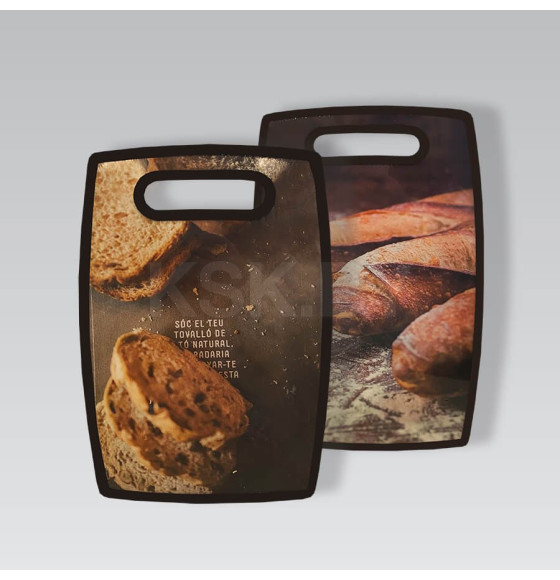 Разделочная доска 23x37x1,2 см MR-1686-L пластиковая (MR-1686-L) 