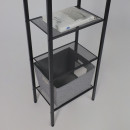 Стеллаж ТОРОНТО 15, черный (118612) 