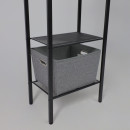 Стеллаж ТОРОНТО 15, черный (118612) 