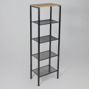 Стеллаж ТОРОНТО 15, черный (118612) 