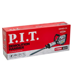 Отбойный молоток P.I.T. GSH65-C4 + перфоратор PBH24-C в подарок