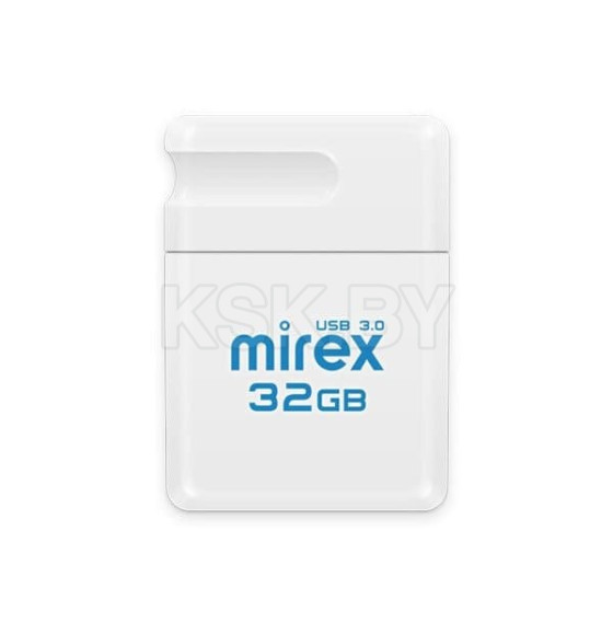 Флеш-накопитель 32GB USB 3.0 FlashDrive Mirex MINCA WHITE 13600-FM3MWT32 (13600-FM3MWT32) 