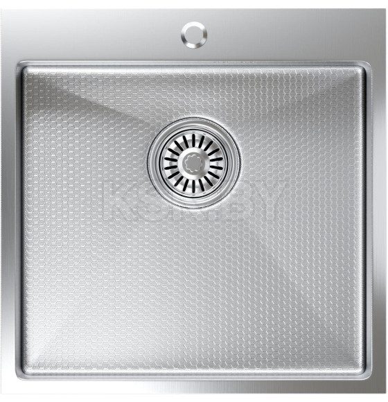 Мойка кухонная BERGE 5050 premium SATIN DECOR
