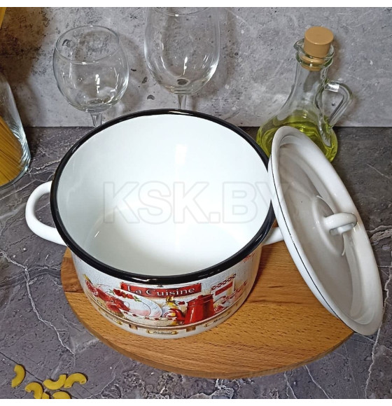 Набор кастрюль СтальЭмаль (3пр.) 
