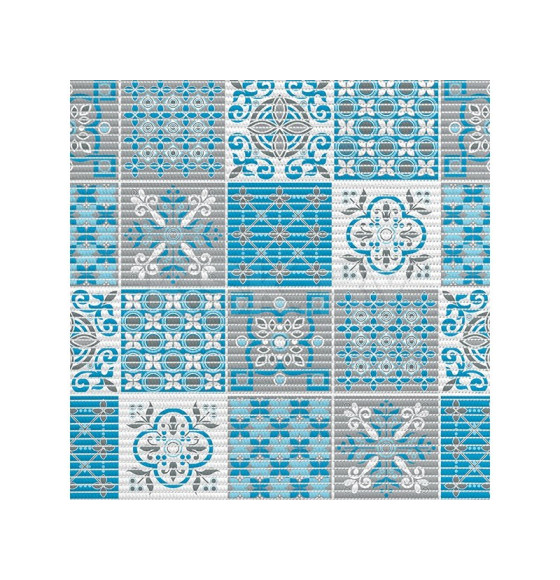 Коврик напольный из вспен. пвх  0,65х15 м/225PT-turquoise (225PT-turquoise) 