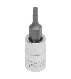 Головка торцевая 1/4" с вставкой-битой HEX 2,5 мм TOPTUL BCDA082E