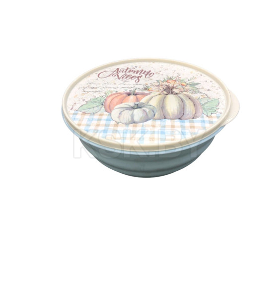 Миска 2,1 л с крышкой с декором Latina 2231024 (2231024) 