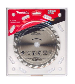 Диск пильный по дереву 165х24Tх20 мм MAKITA D-45886