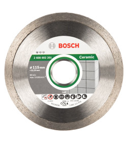 Диск алмазный 115х22 мм (сухая резка) STANDARD FOR CERAMIC BOSCH 2608602201