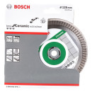 Диск алмазный 125х22 мм (сухая резка) Turbo BEST FOR CERAMIC EXTRA-CLEAN BOSCH 2608602479 (2608602479) 