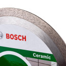 Диск алмазный 200х25.4 мм сплошной (сухая/мокрая резка) BEST FOR CERAMIC BOSCH 2608602636 (2608602636) 