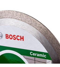 Диск алмазный 200х25.4 мм сплошной (сухая/мокрая резка) BEST FOR CERAMIC BOSCH 2608602636