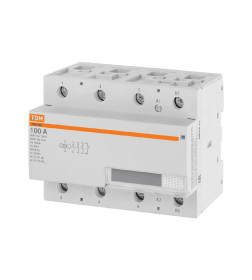 Контактор модульный КМ100/4-100 3НО 1НЗ TDM SQ0213-0027