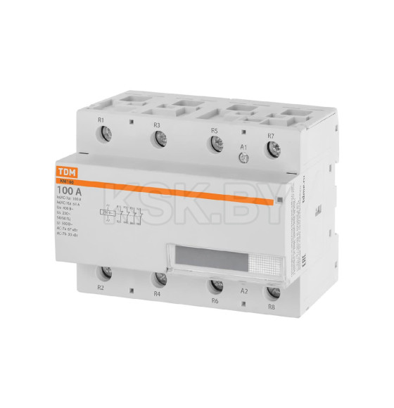 Контактор модульный КМ100/4-100 4НЗ TDM SQ0213-0024 (SQ0213-0024) 