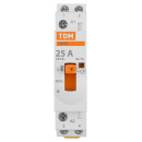 Контактор модульный с ручным управлением КМ63/2-25 2НО 230В АС TDM SQ0213-0100 (SQ0213-0100) 