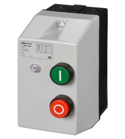 Контактор КМН10960 9А в оболочке с индикатором  Ue=220В/АС3 IP54 TDM SQ0709-0021