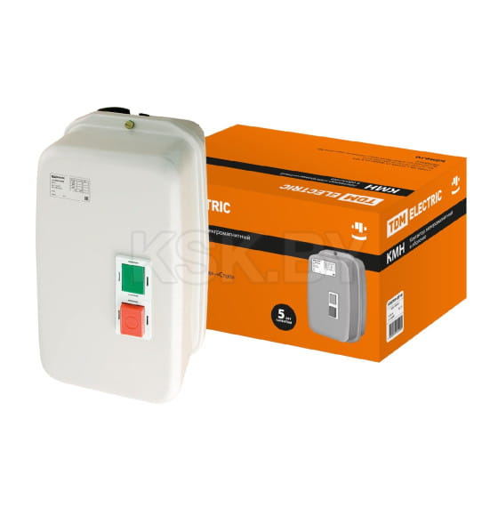 Контактор КМН48062 80А в оболочке Ue=380В/АС3 IP54 TDM SQ0709-0018 (SQ0709-0018) 